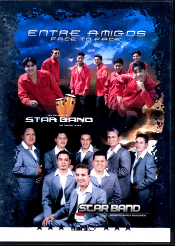 DVD Star Band Y Su Majestad Star Band Entre Amigos Face To Face