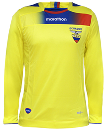 Camiseta Oficial Ecuador Manga Larga