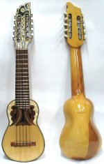 Charango Semi - profesional en madera Naranjillo. Boca mariposa