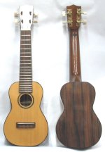 Ukulele Profesional en madera Jacarand. Tapa pino oregn