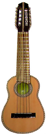 Charango Semi Profesional de Madera Chonta