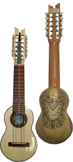 Charango Profesional tallado Inca