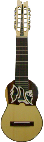 Charango with Asimetric Sondhole