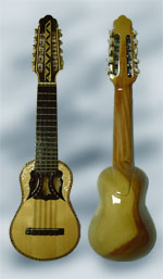 Charango Profesional Boca Mariposa- Naranjillo