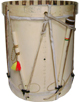 Bombo with Mallet and drumstick