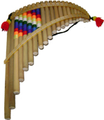 Flauta Pan Wiphala - 23 Tubos
