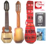 Charango Semi-profesional kjarkas + Funda + Cuerdas + Mtodo + DVD Kjarkas