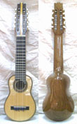 Charango Profesional en madera Tago, con nacar