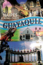 Guayaquil touristique de cartes  jouer