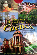 Cuenca's touristic playing cards