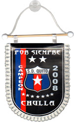 Banderola del Deportivo Quito