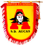 Banderole del Club Deportivo Aucas