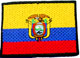 Embroidery Bandera Ecuador