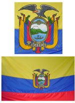 Bandera del Ecuador para exteriores