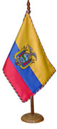 Ecuador Flag to desk