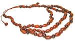 Tagua Necklace - Three Strands