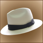 Sombrero de Panam Cuenca - Fedora (Tuis) para hombre (Grado 6-7)