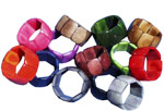 Bracelet couleur en Tagua
