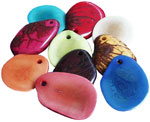 Locket of Tagua  Color slice