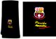 Black thermal Scarf 3 - Barcelona Sporting Club