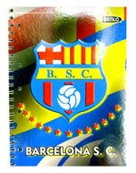 Big Spiral Notebook 2 - Barcelona Sporting Club