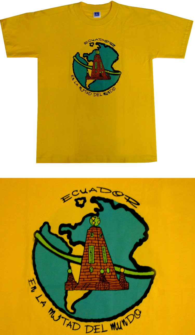 Camiseta Ecuador Mitad Del Mundo