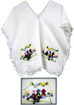 Embroidered poncho for kids - 1