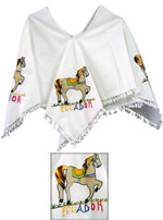 Embroidered poncho for kids - 2