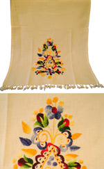 Embroidered towel