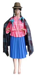 Typical Costume - Machachi, Chagras (Women)